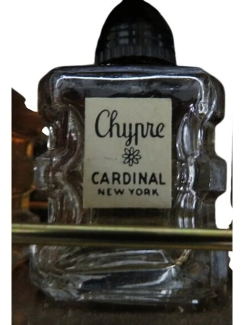 Tantalux by Cardinal Eau De Parfum Gardenia Chypre Bouquet Heart Lock & Key 1938